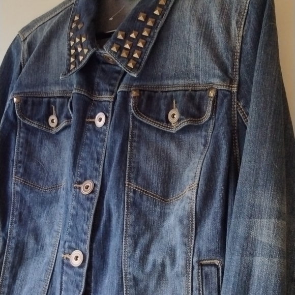 Lane Bryant jean jacket new with tag size 18 - Picture 3 of 8